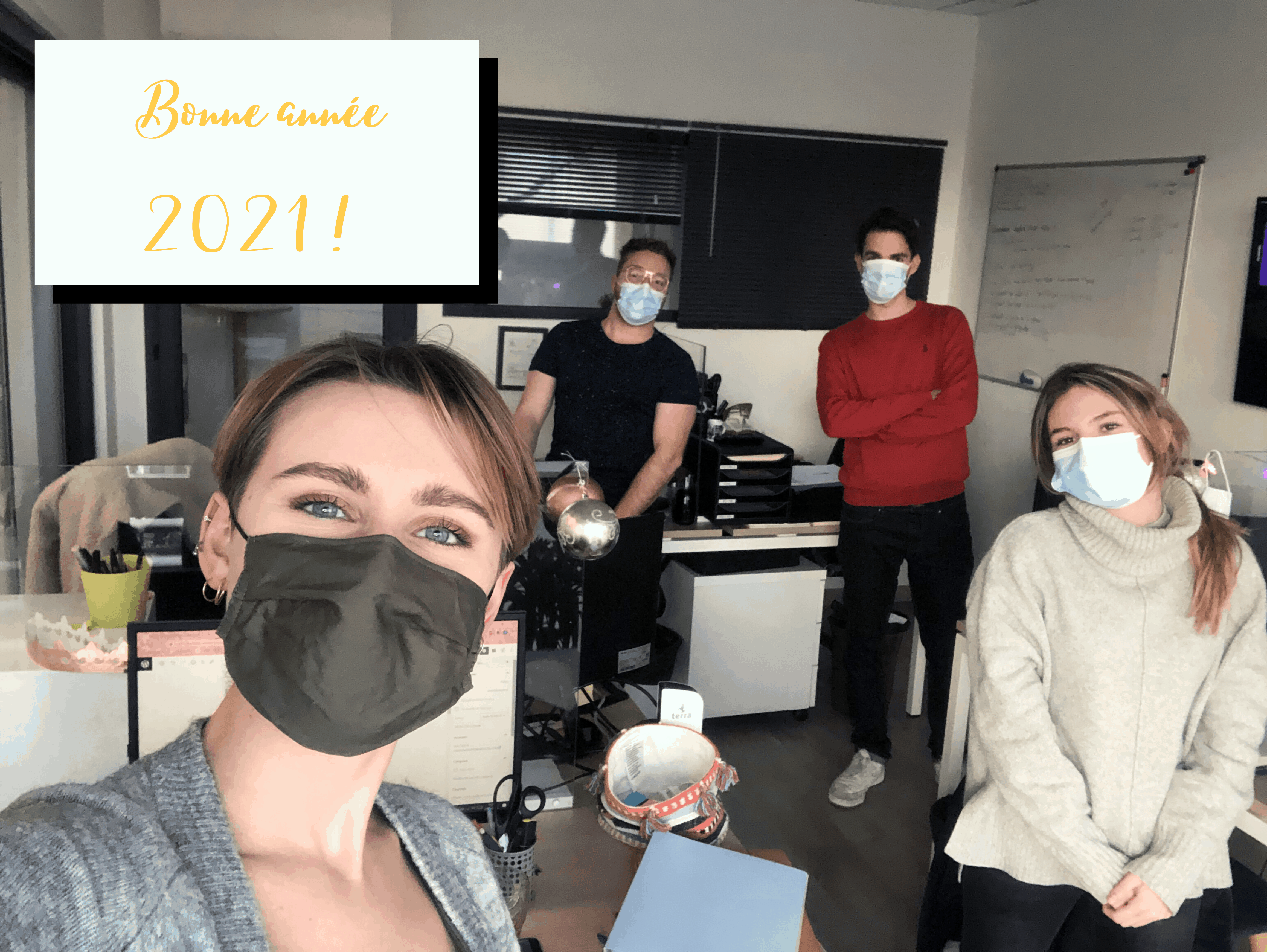 L'équipe collectivités souhaite une bonne année 2021!